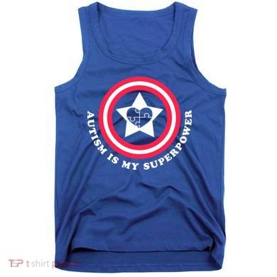Autism Is My SuperPower Tank Top