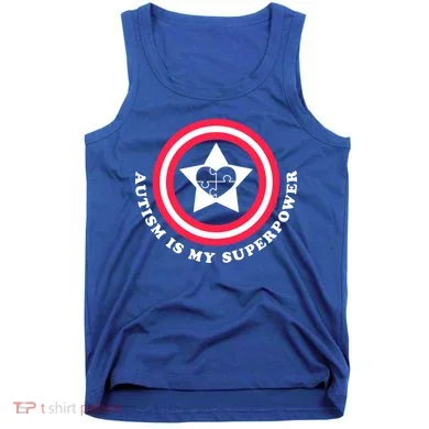Autism Is My SuperPower Tank Top