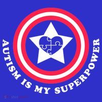 Autism Is My SuperPower Kids T-Shirt thumb 4