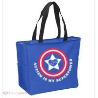 Autism Is My SuperPower Tote Bag thumb 2