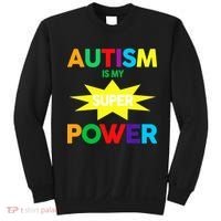 Autism Is My SuperPower Hero Sweatshirt thumb 0