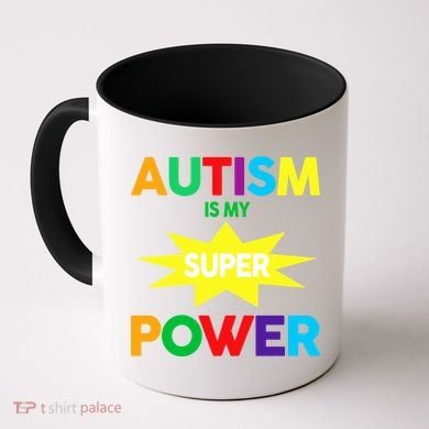 Autism Is My SuperPower Hero Coffee Mug