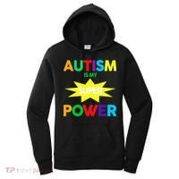 Autism Is My SuperPower Hero Women's Hoodie thumb 0