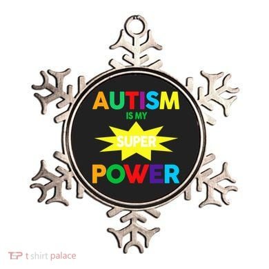 Autism Is My SuperPower Hero Ornament