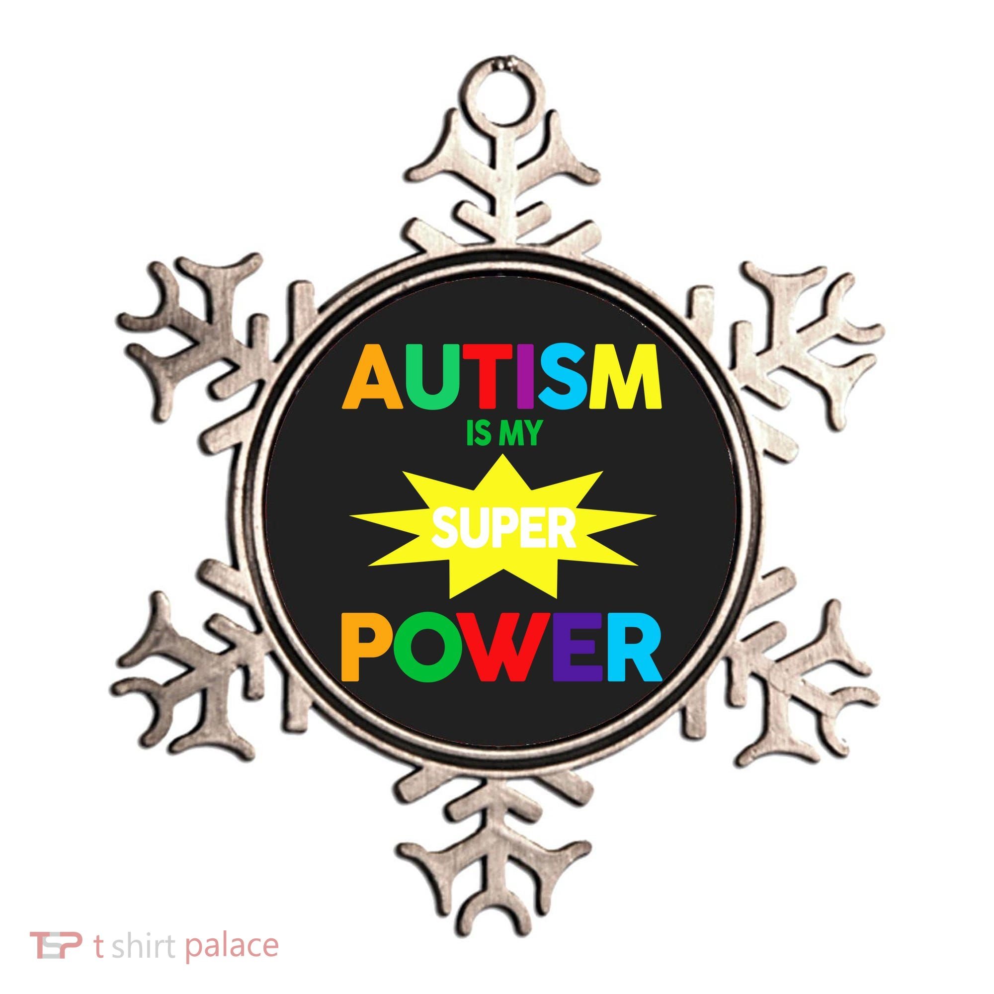 Autism Is My SuperPower Hero Ornament