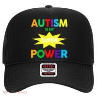 Autism Is My SuperPower Hero Hat thumb 0
