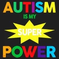 Autism Is My SuperPower Hero Golf Towel thumb 3
