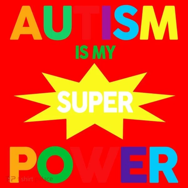 Autism Is My SuperPower Hero Santa Hat