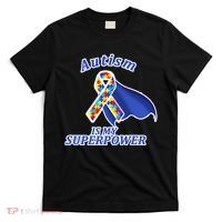 Autism Is My Superpower Super Hero Cape T-Shirt thumb 0