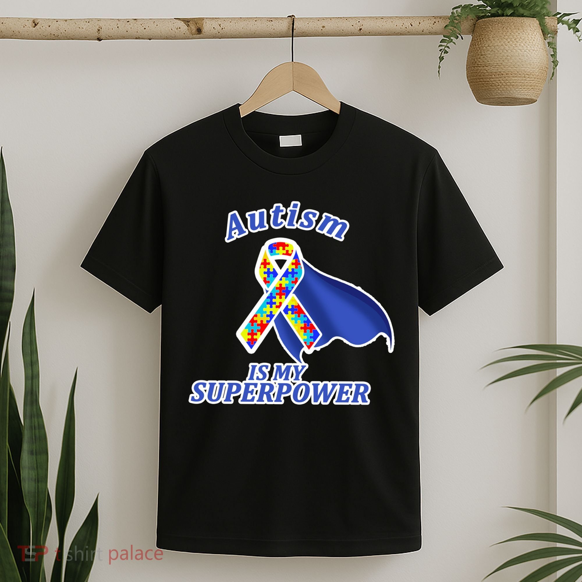 Autism Is My Superpower Super Hero Cape T-Shirt