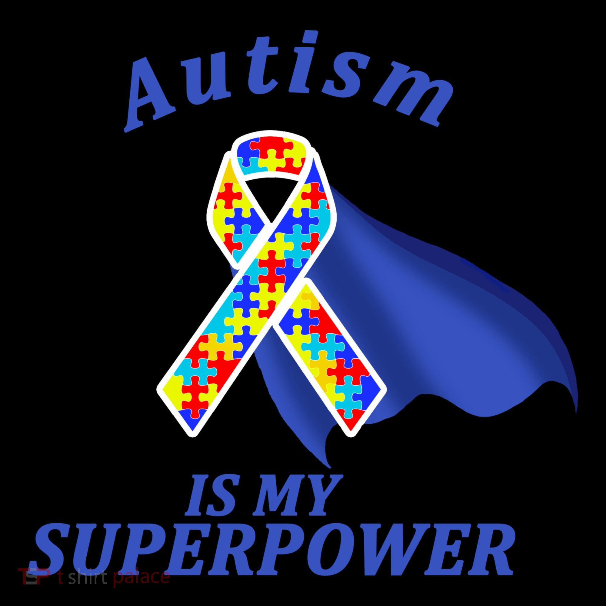 Autism Is My Superpower Super Hero Cape Coffee Mug