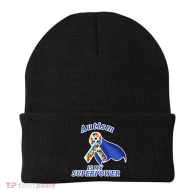 Autism Is My Superpower Super Hero Cape Beanie