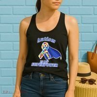 Autism Is My Superpower Super Hero Cape Women's Tank Top thumb 2