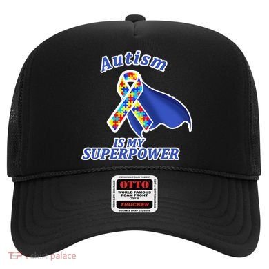 Autism Is My Superpower Super Hero Cape Hat