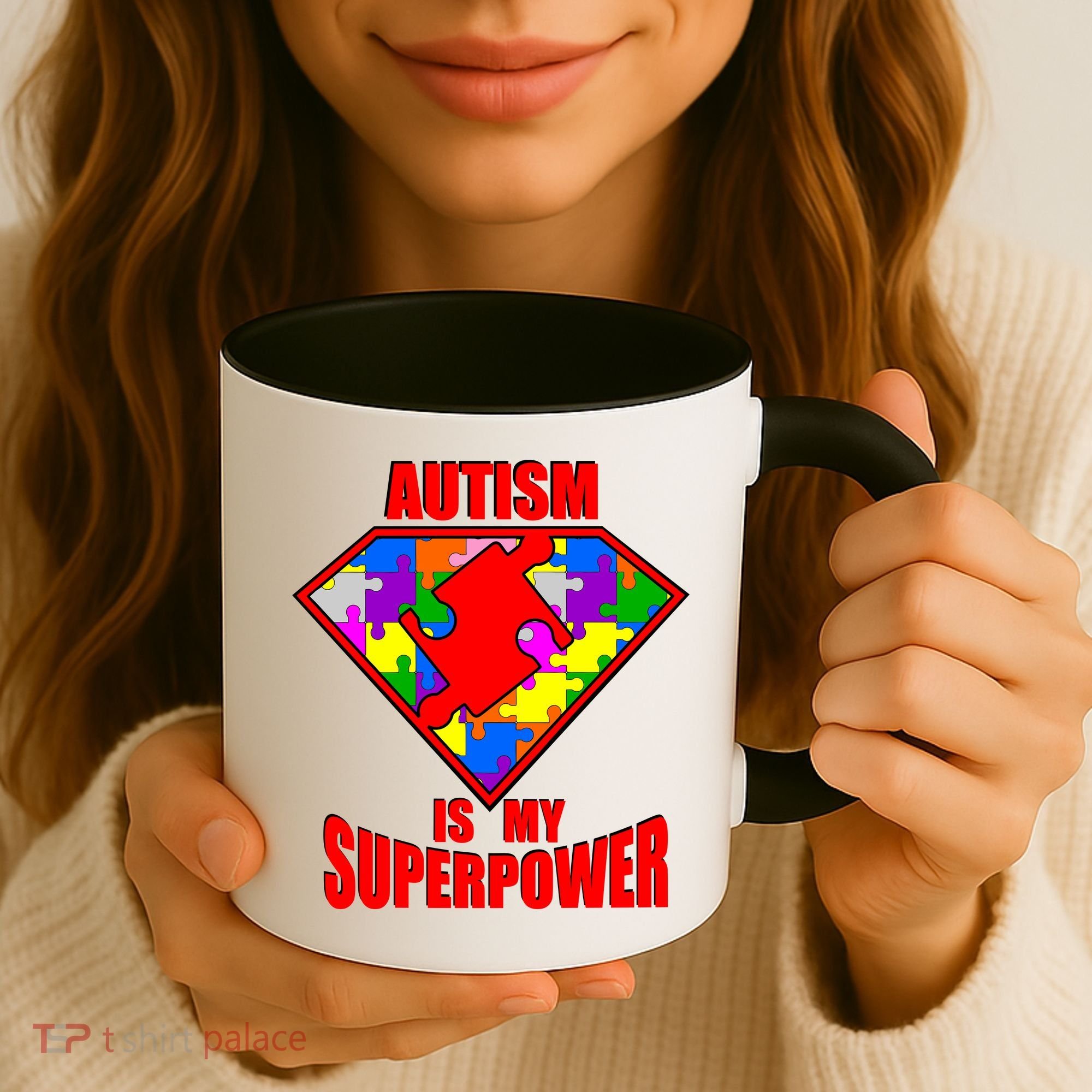 Autism Is My Superpower Superheo Coffee Mug