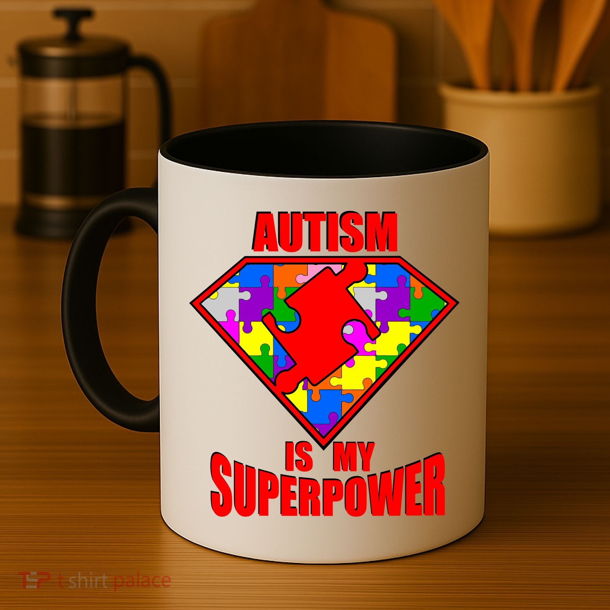 Autism Is My Superpower Superheo Coffee Mug
