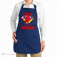 Autism Is My Superpower Superheo Apron thumb 2