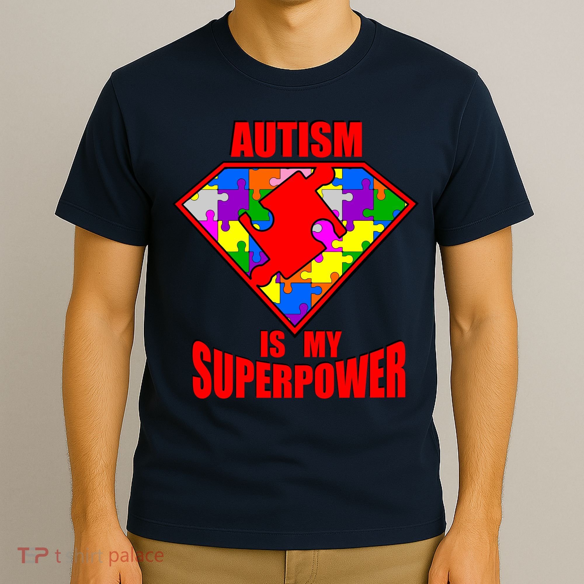 Autism Is My Superpower Superheo T-Shirt