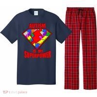 Autism Is My Superpower Superheo Pajama Set thumb 0