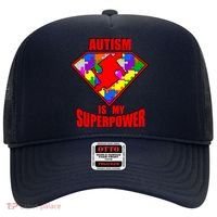 Autism Is My Superpower Superheo Hat thumb 0