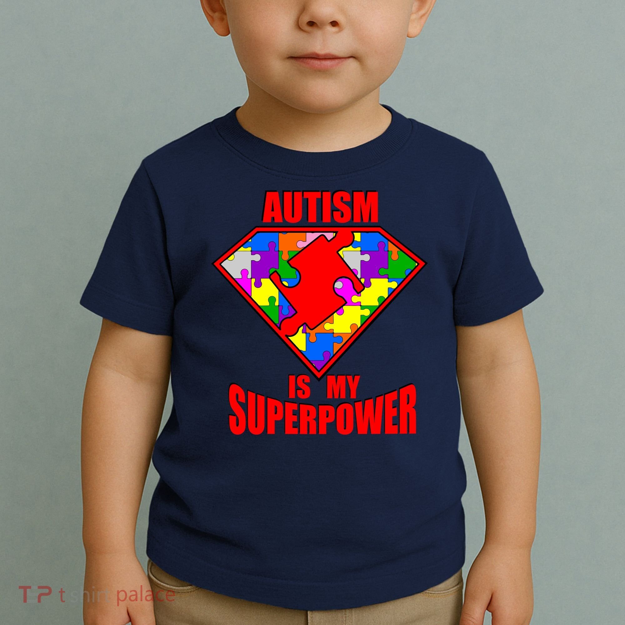 Autism Is My Superpower Superheo Toddler T-Shirt