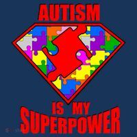 Autism Is My Superpower Superheo Toddler T-Shirt thumb 4