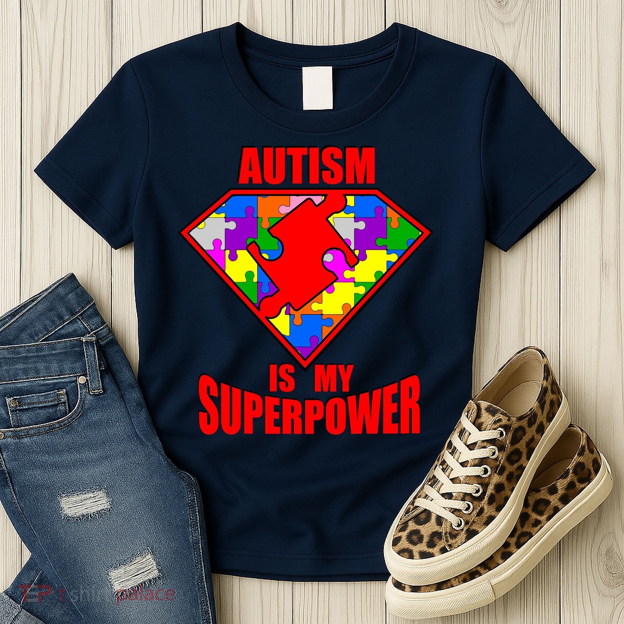 Autism Is My Superpower Superheo Women's T-Shirt