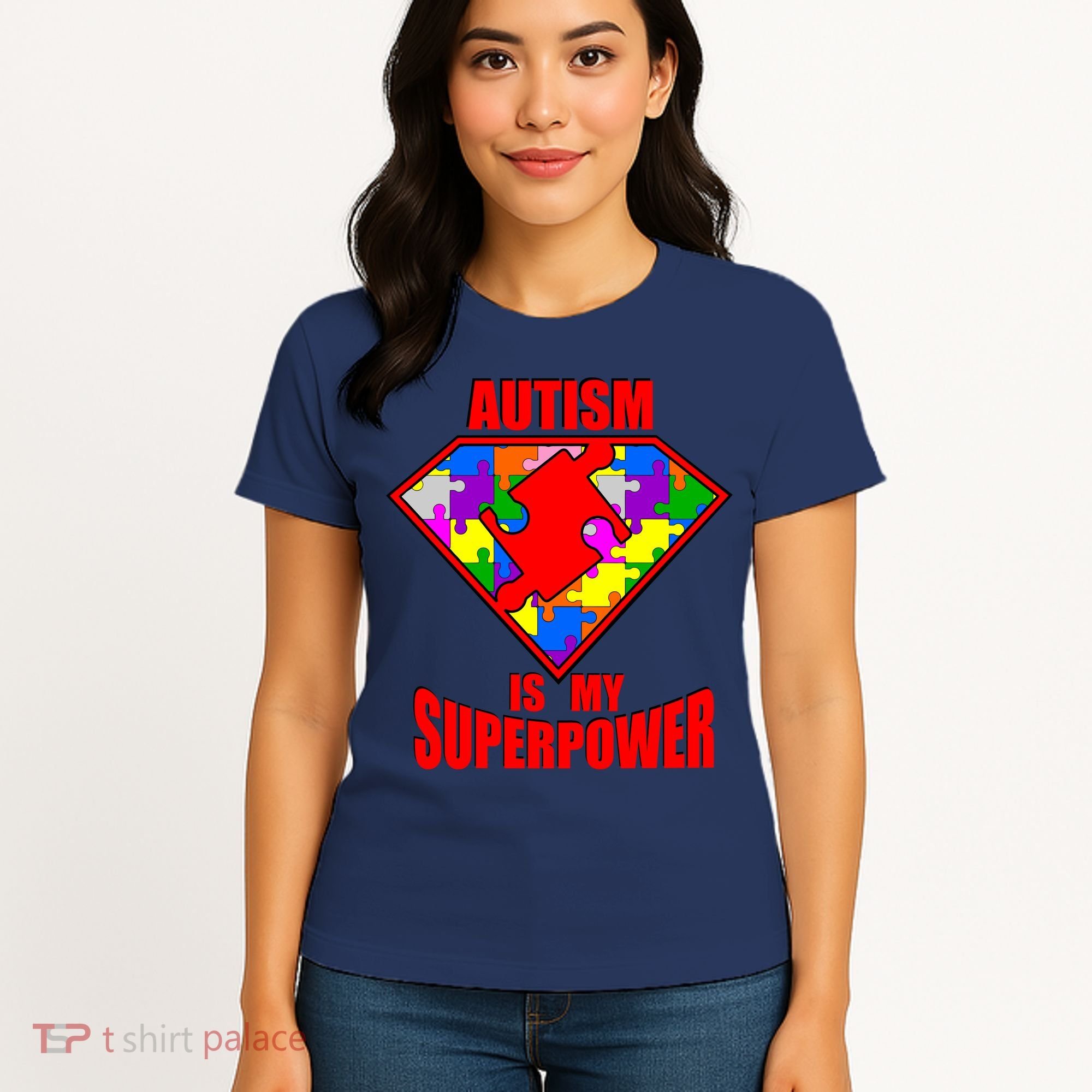 Autism Is My Superpower Superheo Women's T-Shirt