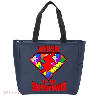 Autism Is My Superpower Superheo Tote Bag