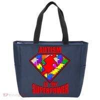 Autism Is My Superpower Superheo Tote Bag thumb 0