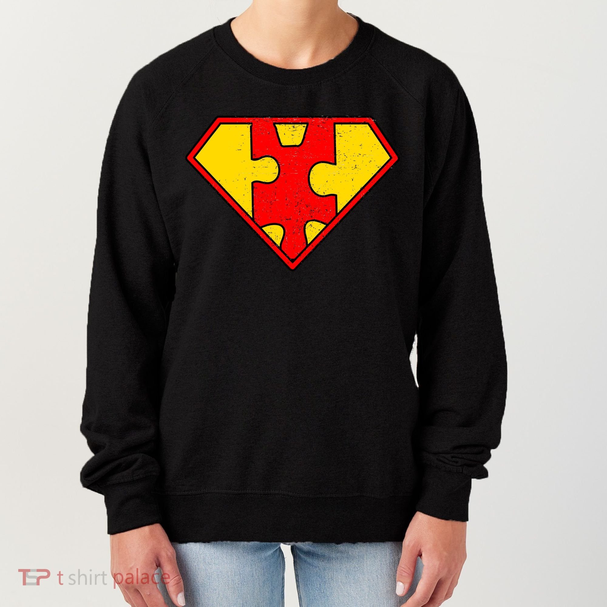 Autism Is My Superpower! Superhero Women's Sweatshirt