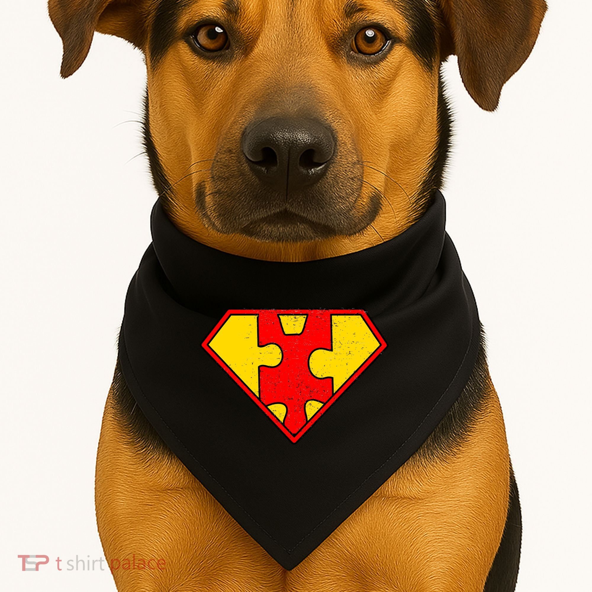 Autism Is My Superpower! Superhero USA-Made Doggie Bandana