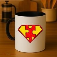 Autism Is My Superpower! Superhero Coffee Mug thumb 4