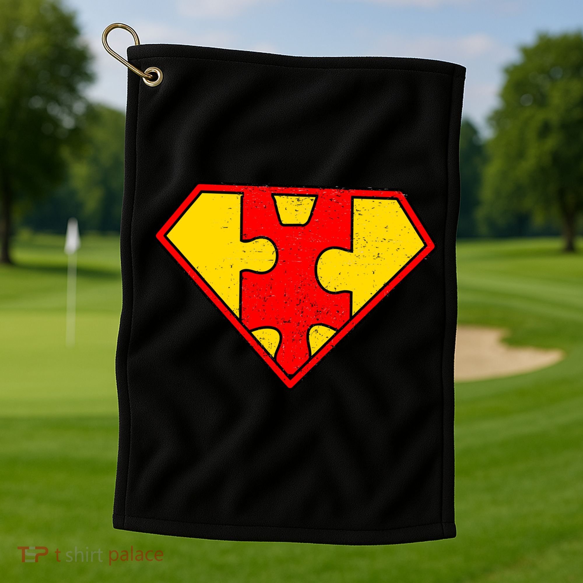 Autism Is My Superpower! Superhero Golf Towel