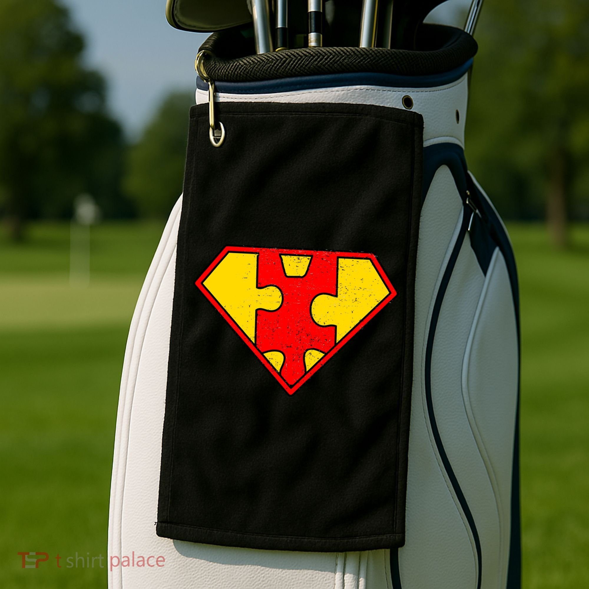 Autism Is My Superpower! Superhero Golf Towel