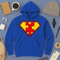 Autism Is My Superpower! Superhero Hoodie thumb 3