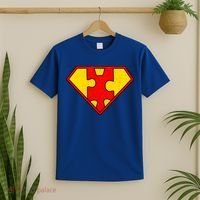 Autism Is My Superpower! Superhero T-Shirt thumb 2