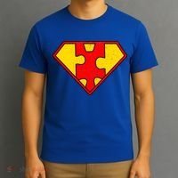 Autism Is My Superpower! Superhero T-Shirt thumb 3