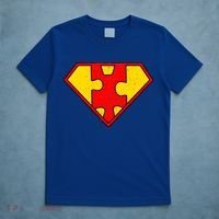 Autism Is My Superpower! Superhero T-Shirt thumb 5