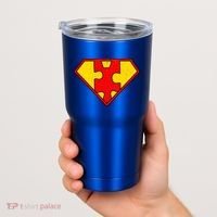 Autism Is My Superpower! Superhero Tumbler thumb 2