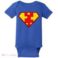 Autism Is My Superpower! Superhero Baby Bodysuit thumb 0