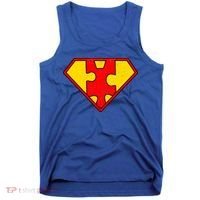 Autism Is My Superpower! Superhero Tank Top thumb 0