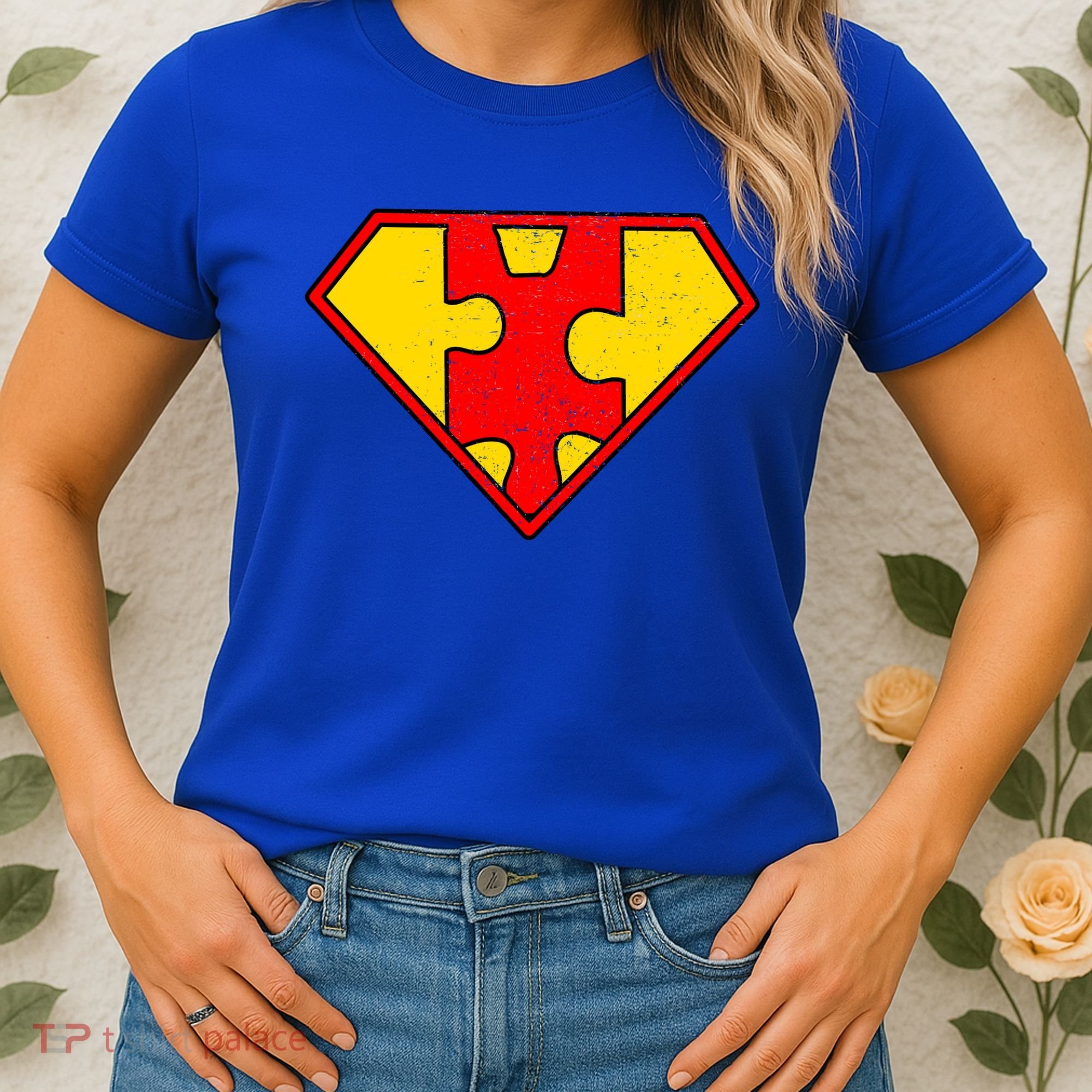 Autism Is My Superpower! Superhero Women's T-Shirt