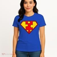 Autism Is My Superpower! Superhero Women's T-Shirt thumb 4