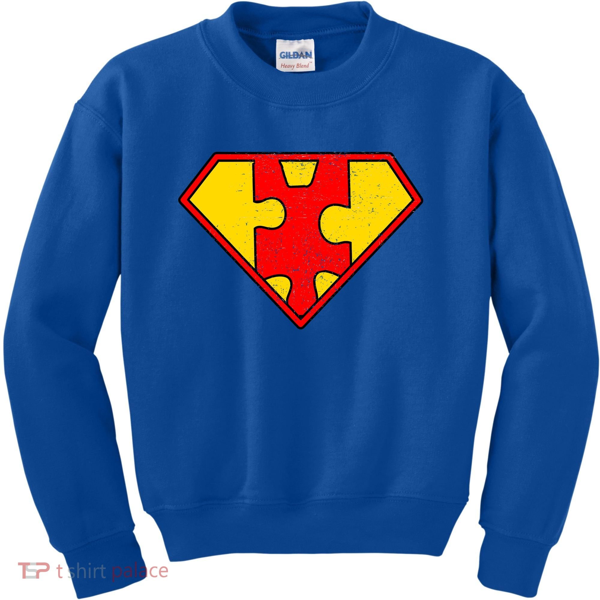 Autism Is My Superpower! Superhero Kids Sweatshirt