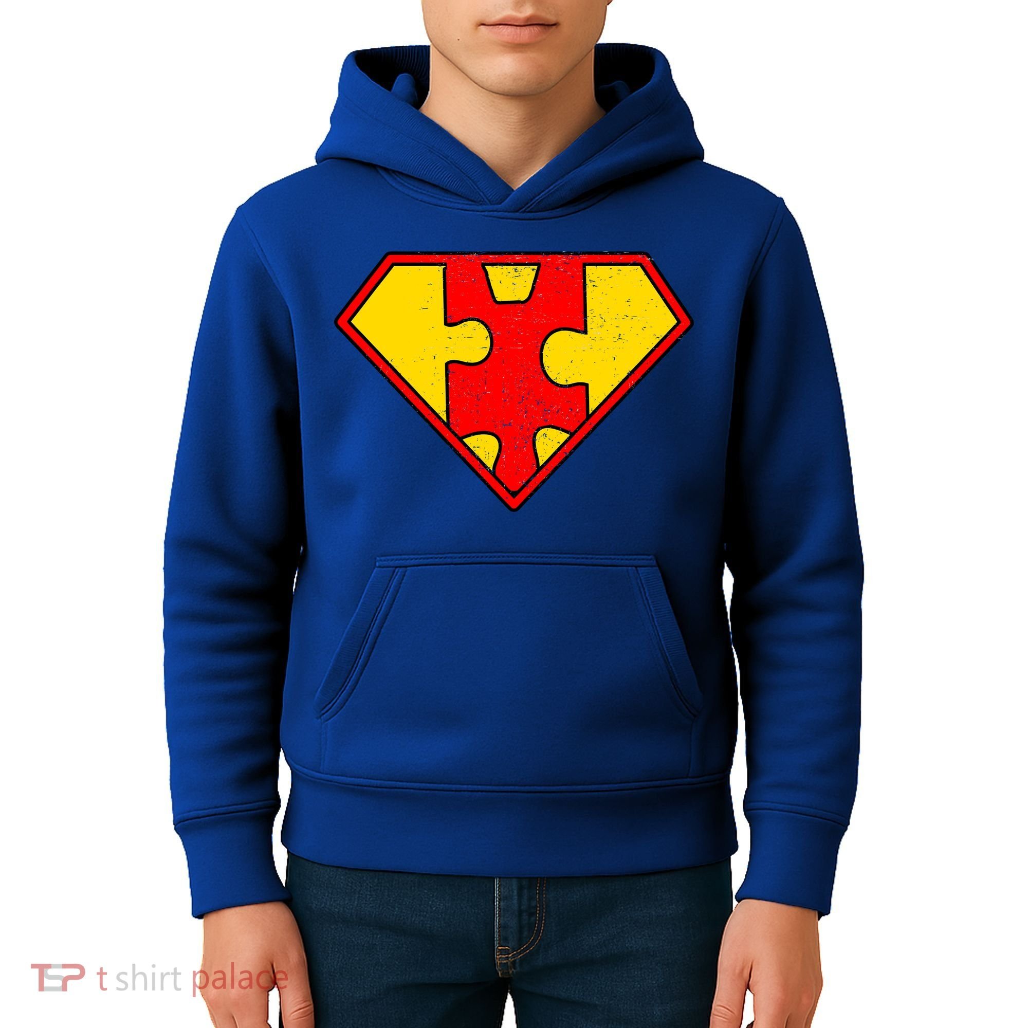 Autism Is My Superpower! Superhero Kids Hoodie