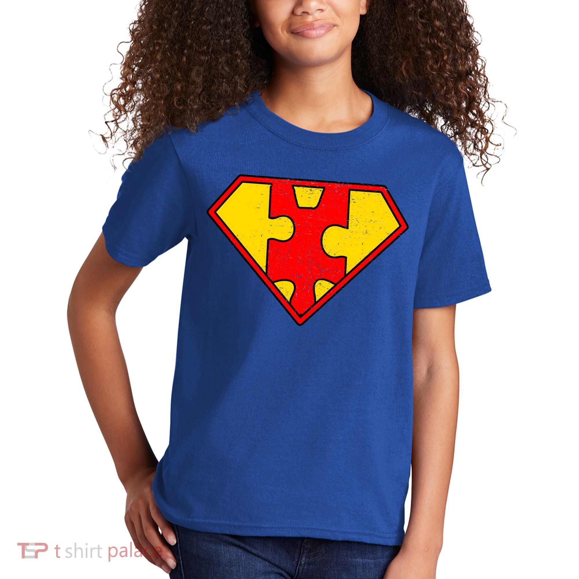 Autism Is My Superpower! Superhero Kids T-Shirt