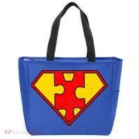 Autism Is My Superpower! Superhero Tote Bag thumb 0