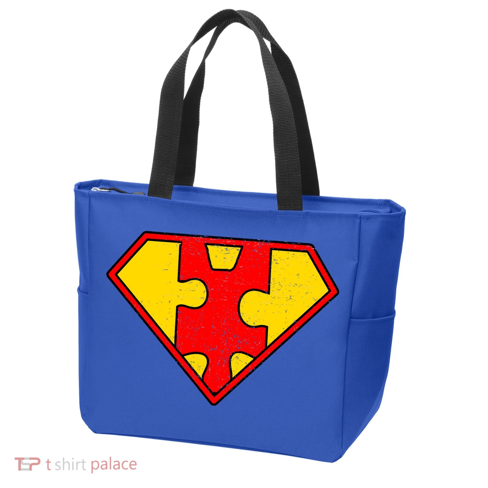 Autism Is My Superpower! Superhero Tote Bag