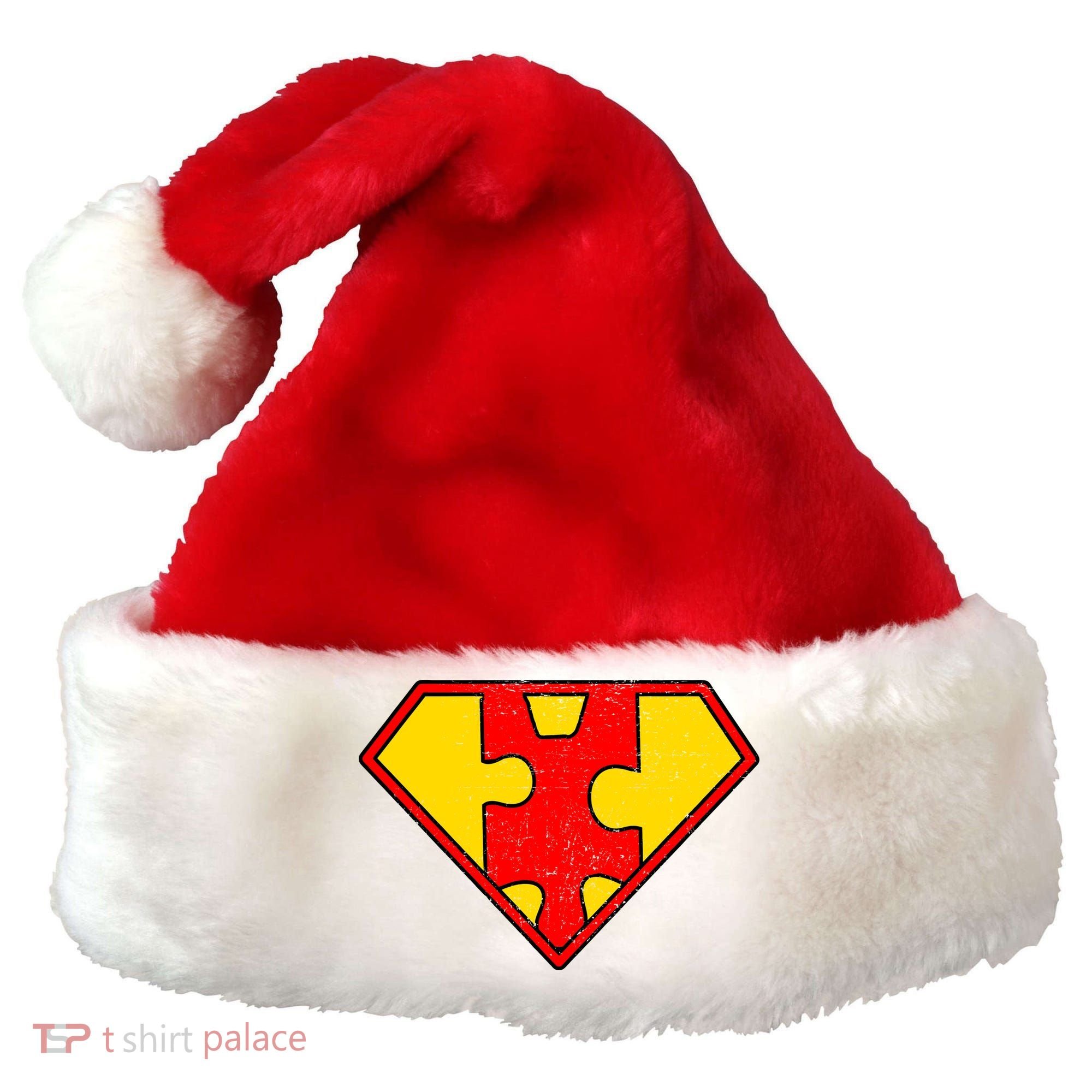Autism Is My Superpower! Superhero Santa Hat